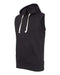 J. America - Triblend Sleeveless Hooded Sweatshirt - 8877