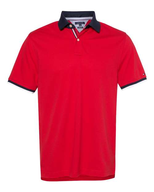 Tommy Hilfiger - Sanders Tipped Cotton Piqué Sport Shirt - 13H2150