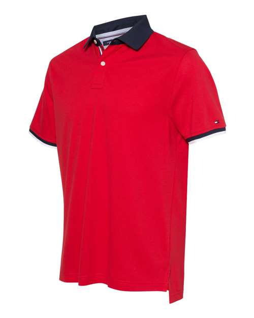 Tommy Hilfiger - Sanders Tipped Cotton Piqué Sport Shirt - 13H2150