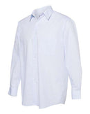 Van Heusen - Broadcloth Point Collar Check Shirt - 13V5051