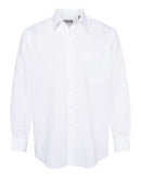 Van Heusen - Broadcloth Point Collar Solid Shirt - 13V5052