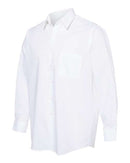 Van Heusen - Broadcloth Point Collar Solid Shirt - 13V5052