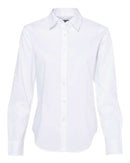 Van Heusen - Women's Cotton/Poly Solid Point Collar Shirt - 13V5053