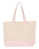 Q-Tees - 19L Zippered Tote - Q1300