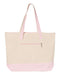 Q-Tees - 19L Zippered Tote - Q1300