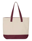 Q-Tees - 19L Zippered Tote - Q1300