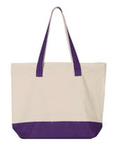 Q-Tees - 19L Zippered Tote - Q1300