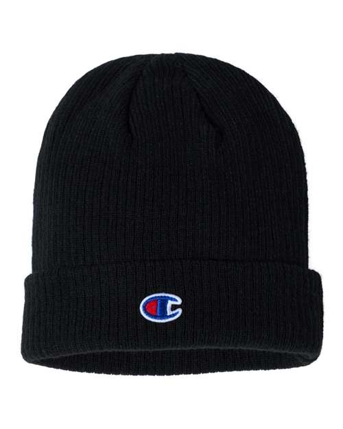 Champion - Ribbed Knit Cuffed Beanie - CS4003