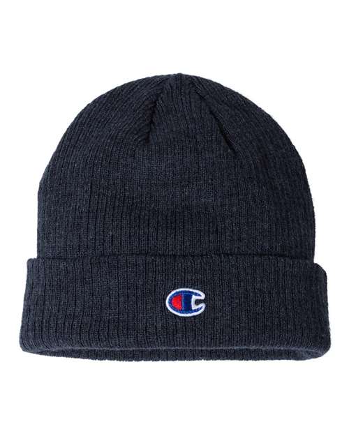 Champion - Ribbed Knit Cuffed Beanie - CS4003