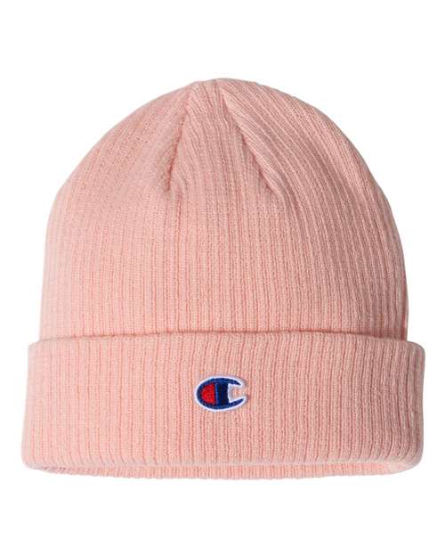 Champion - Ribbed Knit Cuffed Beanie - CS4003