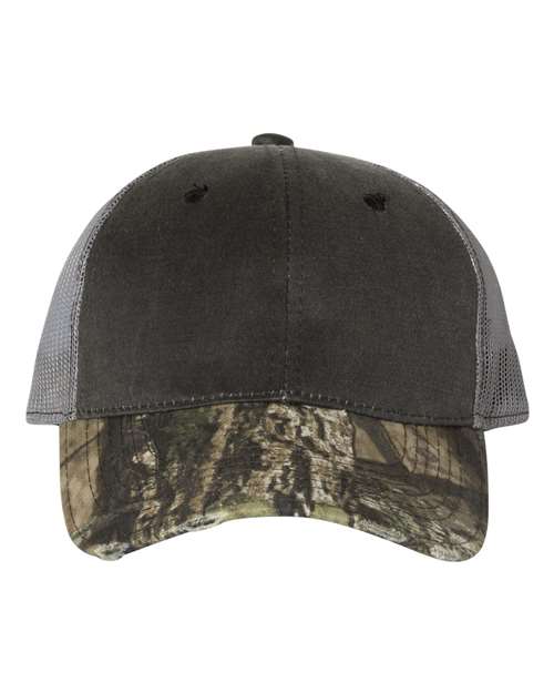 Outdoor Cap - Distressed Camo Mesh-Back Cap - HPC500M