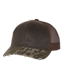 Outdoor Cap - Distressed Camo Mesh-Back Cap - HPC500M