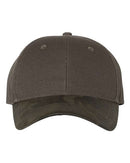 Outdoor Cap - Canvas Crown with Weathered Camo Visor Cap - GHP100