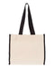 Q-Tees - 14L Tote with Contrast-Color Handles - Q1100