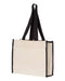 Q-Tees - 14L Tote with Contrast-Color Handles - Q1100