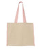 Q-Tees - 14L Tote with Contrast-Color Handles - Q1100