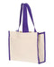 Q-Tees - 14L Tote with Contrast-Color Handles - Q1100