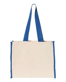 Q-Tees - 14L Tote with Contrast-Color Handles - Q1100