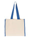 Q-Tees - 14L Tote with Contrast-Color Handles - Q1100