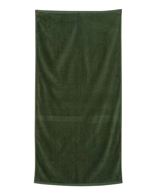 Q-Tees - Velour Beach Towel - QV3060