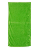 Q-Tees - Velour Beach Towel - QV3060