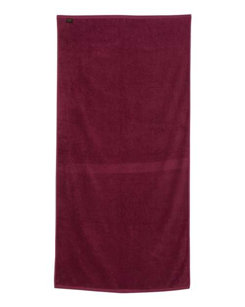 Q-Tees - Velour Beach Towel - QV3060