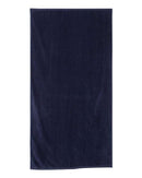 Q-Tees - Velour Beach Towel - QV3060