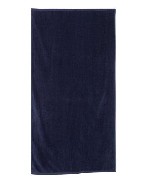 Q-Tees - Velour Beach Towel - QV3060