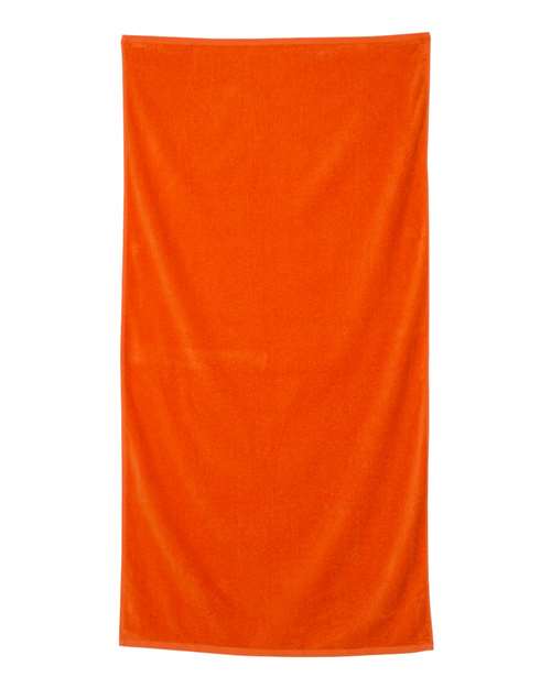 Q-Tees - Velour Beach Towel - QV3060