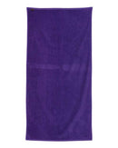 Q-Tees - Velour Beach Towel - QV3060