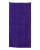 Q-Tees - Velour Beach Towel - QV3060