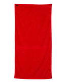 Q-Tees - Velour Beach Towel - QV3060