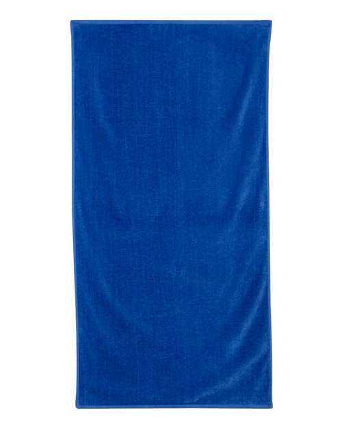 Q-Tees - Velour Beach Towel - QV3060