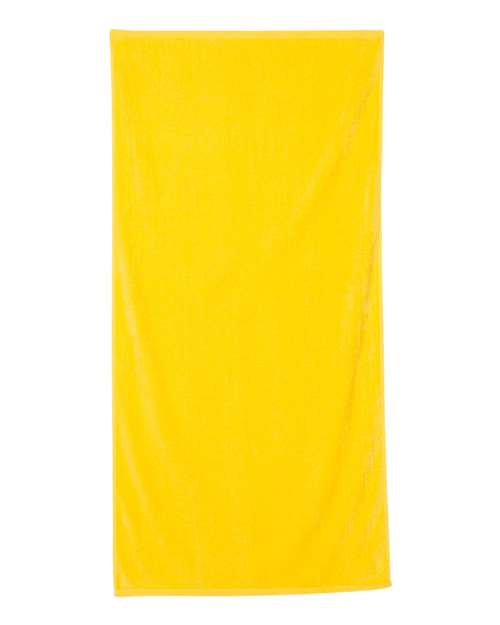 Q-Tees - Velour Beach Towel - QV3060