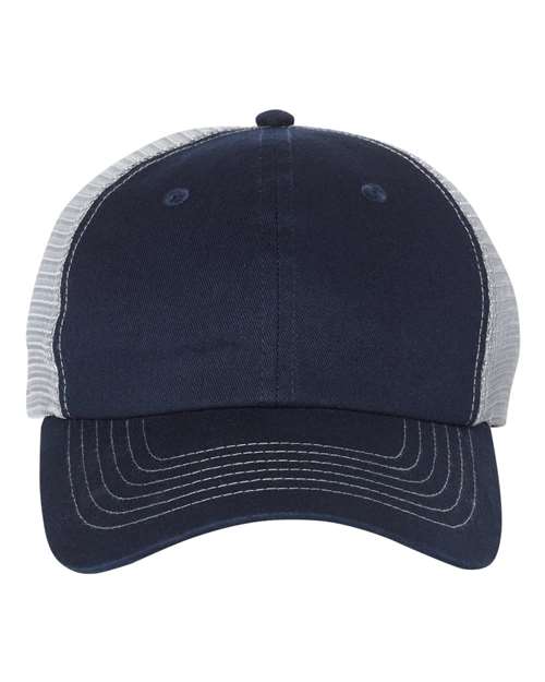 Sportsman - Contrast-Stitch Mesh-Back Cap - 3100