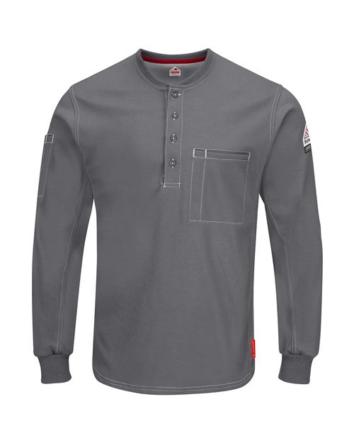 Bulwark - iQ Series® Plus Long Sleeve Henley - QT40