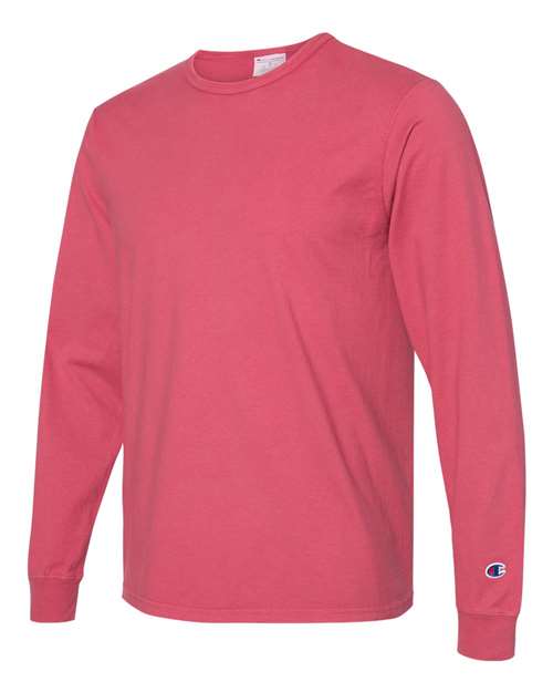 Champion - Garment Dyed Long Sleeve T-Shirt - CD200