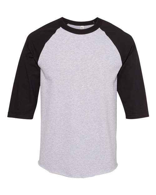 ALSTYLE - Classic Raglan Three-Quarter Sleeve T-Shirt - 1334