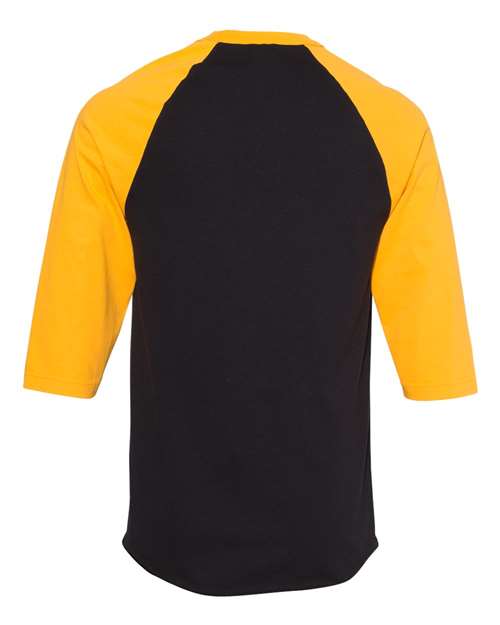 ALSTYLE - Classic Raglan Three-Quarter Sleeve T-Shirt - 1334