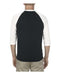 ALSTYLE - Classic Raglan Three-Quarter Sleeve T-Shirt - 1334