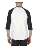 ALSTYLE - Classic Raglan Three-Quarter Sleeve T-Shirt - 1334