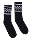 SOCCO - USA-Made Checkered Crew Socks - SC300