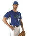 Alleson Athletic - Youth Two Button Baseball Jersey - 524PDY