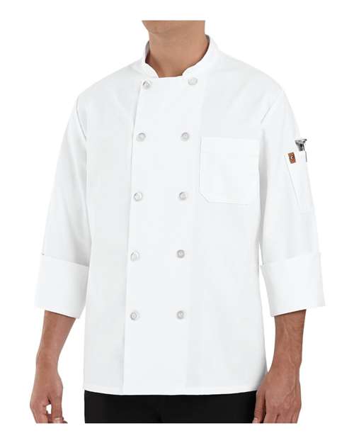 Chef Designs - Ten Pearl Button Chef Coat - 0415