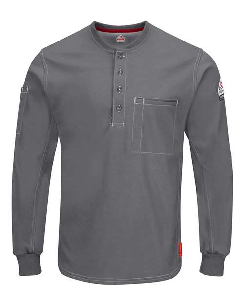 Bulwark - iQ Series® Plus Long Sleeve Henley - QT40