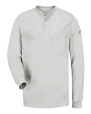 Bulwark - Long Sleeve Tagless Henley Shirt - SEL2