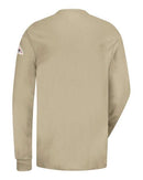 Bulwark - Long Sleeve Tagless Henley Shirt - SEL2