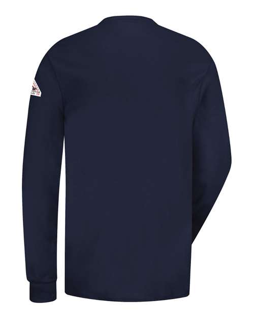 Bulwark - Long Sleeve Tagless Henley Shirt - SEL2