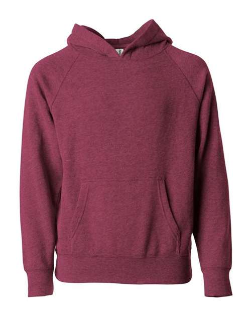 Independent Trading Co. - Youth Special Blend Raglan Hooded Sweatshirt - PRM15YSB