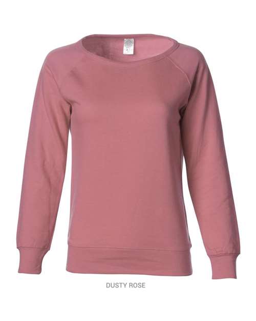 Independent Trading Co. - Juniors’ Heavenly Fleece Lightweight Sweatshirt - SS240